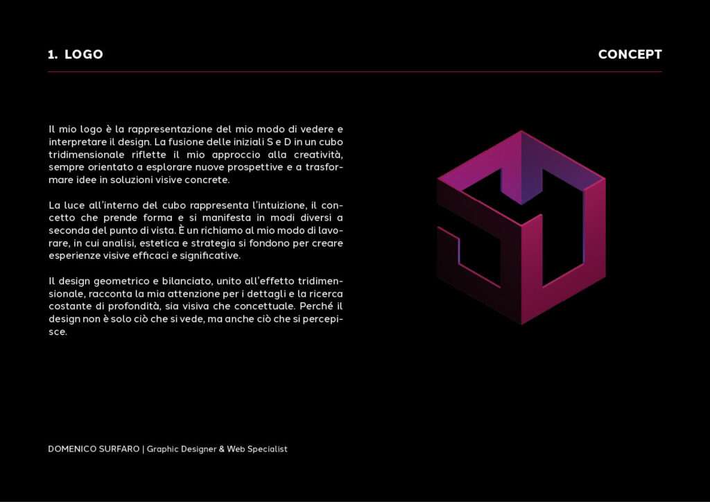 Concept del logo nel Visual Identity Book, creato da Ispyra.