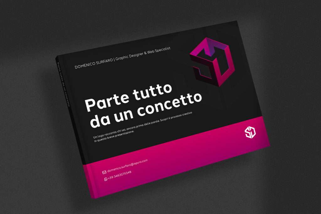 Copertina del Visual Identity Book, progetto di branding realizzato da Ispyra.